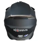 Мотошолом Exdrive EX-806 Кросовий Чорний мат (Розмір S) фото 3 купити в Україні