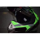 Мотошлем MotoLeader кроссовый зелёный, фото фото 9