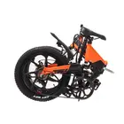 Электрический велосипед Maxxter RUFFER MAX 20" (чёрно-оранжевый), фото фото 3