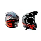 Мотошолом EXdrive EX-806 Dazing Matt Red розмір L  купити в Україні