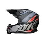 Мотошолом EXdrive EX-806 Matt Red розмір М фото 2 купити в Україні