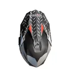 Мотошолом EXdrive EX-806 Matt Red розмір L фото 4 купити в Україні