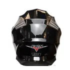 Мотошолом Eхdrive FGN-160 Glossy Black-Red розмір XL фото 4 купити в Україні