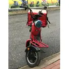 Электроскутер-велосипед FADA FLiT Cargo (красный) для курьеров, фото 