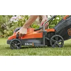 Газонокосарка акумуляторна Black&Decker BCMW 3318L2 фото 6 купити в Україні