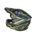 Мотошолом Eхdrive EX-806 Glossy Green размер L фото 2 купити в Україні