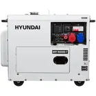 Дизельный генератор Hyundai DHY 8500SE-T, универсальный 1/3 (230/380 В), 7 кВт, фото фото 2