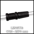Висоторіз Einhell GC-EC 7520 T, 750 Вт, 20 см, 178-257 см, 3.6 кг фото 3 купити в Україні