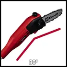Висоторіз Einhell GC-EC 7520 T, 750 Вт, 20 см, 178-257 см, 3.6 кг фото 2 купити в Україні