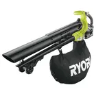 Повітродув-пилосос садовий акумуляторний Ryobi RBV1850 ONE+ НР, 18В, 1*5Ач, безщітковий, 360 куб/год, 201 км/год, 4.4 кг фото 5 купити в Україні