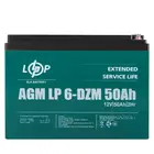 Тяговий свинцево-кислотний акумулятор Logicpower LP 6-DZM-50 Ah фото 3 купити в Україні