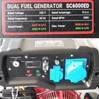 Генератор двухтопливный Senci SC 6000 ED (газ, бензин), однофазный (230 В), 5 кВт, фото фото 9