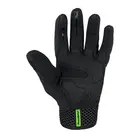 Перчатки текстильные с защитой, зеленые Madbike MAD-62 р.XL, фото фото 2