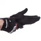 Перчатки кроссовые текстильные, с защитой MAD-62 Madbike черно-оранжевые р.XL, фото фото 3