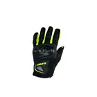 Перчатки кроссовые текстильные, с защитой RS-02 RS SPURTT green р.XL, фото 
