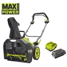 Снігоприбиральна машина акумуляторна Ryobi RY36STX45A-140, 36В MAX POWER фото 2 купити в Україні