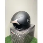 Мотошолом Exdrive EX-586 шолом півлицьовий + окуляри чорний глянцевий (Розмір XXL) фото 9 купити в Україні