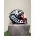 Мотошолом EXdrive EX-09B Jaws Shine Black розмір M фото 12 купити в Україні