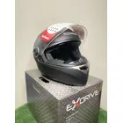 Мотошолом EXdrive EX-09 Matt Black розмір M фото 9 купити в Україні