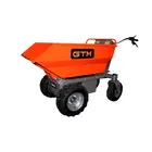 Тележка строительная GTM E50M/32A самоходная на колесах (дампер) 500кг/акк.32Ah, фото фото 4
