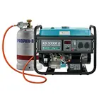 Генератор двух топливный Könner&Söhnen KS 5000E G (газ, бензин), однофазный (230 В), 4.5 кВт, фото 