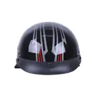 Шолом мотоциклетний ТАТА MD-513 (чорний глянсовий, size L) фото 4 купити в Україні