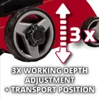 Аэратор-скарификатор аккумуляторный Einhell GC-SC 36/31 Li PXC 18 В, фото фото 4