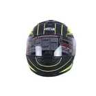 Мотошолом VIRTUE MD-803 чорний матовий з жовтим size S фото 4 купити в Україні