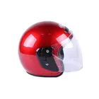 Мотошолом відкритий VIRTUE MD-В201 червоний size L  купити в Україні