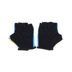 Моторукавички TATA (короткі) жовтий з блакитним, дитячі, size S ZS01 фото 2 купити в Україні