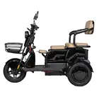 Электроскутер Atlas Elegant Trike 800W Black, фото фото 4