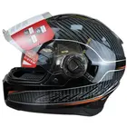 Мотошолом EXdrive EX-09 Carbon інтеграл чорний глянець розмір XL фото 4 купити в Україні