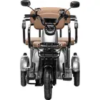 Электротрайк Crosser TR4 Vagon (трехколесный электроскутер) красный 1000w, фото фото 9