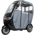Электротрайк Crosser TR3 (трехколесный электроскутер) фиолетовый 800w, фото фото 6