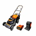 Газонокосарка акумуляторна GTM LM56/480SP-V KIT фото 2 купити в Україні