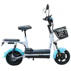 Велосипед с электромотором SPARK R6 14" 48V/350W/13Ah Синий, фото 