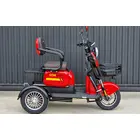 Электротрицикл трехколесный SOKMOTO X3 PRO 2025 1500W (Красный), фото фото 3