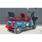 Електротрицикл триколісний SOKMOTO X3 МАХ 2025 2000W (Червоний) фото 7 купити в Україні