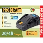 Зарядний пристрій ProCraft Charger 20/4 А фото 2 купити в Україні