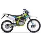 Мотоцикл BSE J3D ENDURO (бело-зеленый), фото 