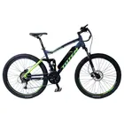 Электровелосипед E-bike E18B103-29 (черно-зеленый), фото 