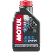 Масло моторное Motul 3000 4T 20W50, 1 л (107318), фото 
