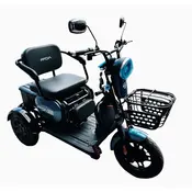 Електротрайк FADA OLDi MAX 1100W (триколісний електроскутер) бірюзовий  купити в Україні