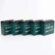 Комплект акумуляторів CHILWEE 6-DZF-20 60V20AH (5x12V)  купити в Україні