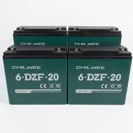 Комплект акумуляторів CHILWEE 6-DZF-20 48V20AH (4x12V)  купити в Україні