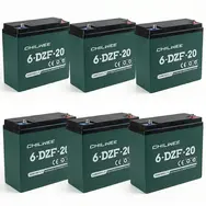 Комплект акумуляторів CHILWEE 6-DZF-20 72V20AH (6x12V)  купити в Україні