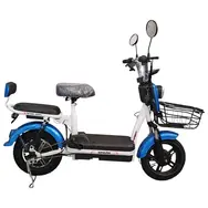 Электровелосипед SPARK ZIPPY 14" 48V/400W/12Ah Синий, фото 