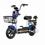 Электровелосипед SPARK BEAM 14" 48V/400W/12Ah темно-Синий, фото 