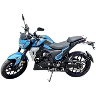Мотоцикл Lifan SR220-4V (синий с черным), фото 