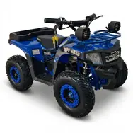 Квадроцикл с электродвигателем Spark Junior 1000w (синий), фото 